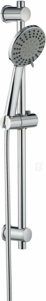 5-function NEO JOKO chrome shower set - NBJ_05JK