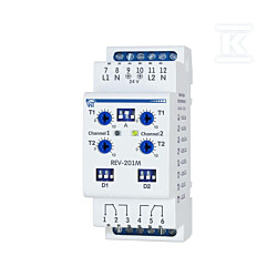 Двоканальний електронний таймер - NTREV201M-1