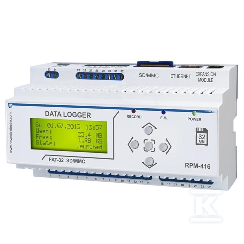 Мікропроцесорний реєстратор параметрів - NTRPM4160