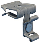 Clamp 4H24CT element for routing and connecting cables and wires shelf thickness: 3-8mm