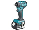 Wiertarko-wkrętarka 18 V LI-ION 3.0 Ah 2-biegowa BLDC uchwyt 1/4" 40/23NM makpac