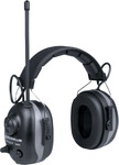 Elektroniczne nauszniki przeciwhałasowe, radio AM/FM, SNR 27dB Czarno-czerwony regulowany