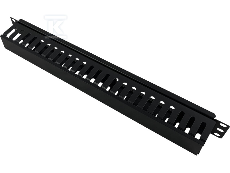 Кабель-органайзер 1U 19" з маскувальною - PK008