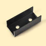 Łącznik profila montażowego 40x40 mm L=120 mm anoda czarna