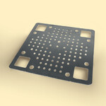 Монтажна пластина для покрівельного покриття 375x375 mm CWL