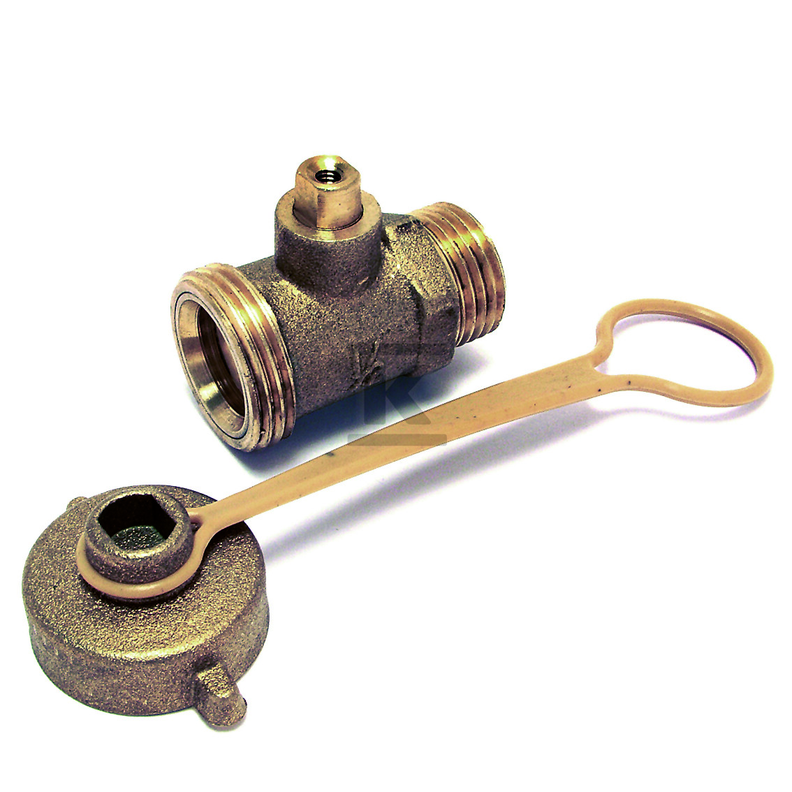 Zawór spustowy z korkiem 1/2" 121004? - 121004