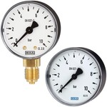 Манометр з трубкою Бурдона 111.12, fi 63 mm, 0-6 bar, G 1/4 B, заднє центральне підключення