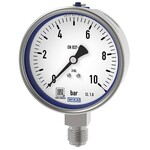 Manometr ze stali nierdzewnej Model 233.50.100, 0-6 bar, fi 100 mm, G 1/2 B przyłącze dolne