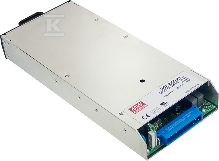 Блок живлення RACK RCP 48V/2000W/42A - RCP-2000-48