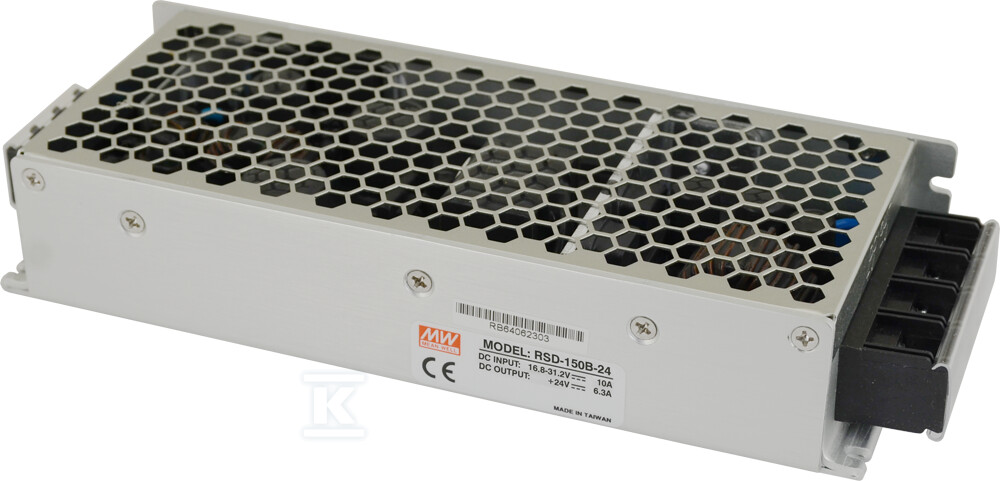 Przetwornica DC/DC RSD 24V/150W/6.3A - RSD-150B-24