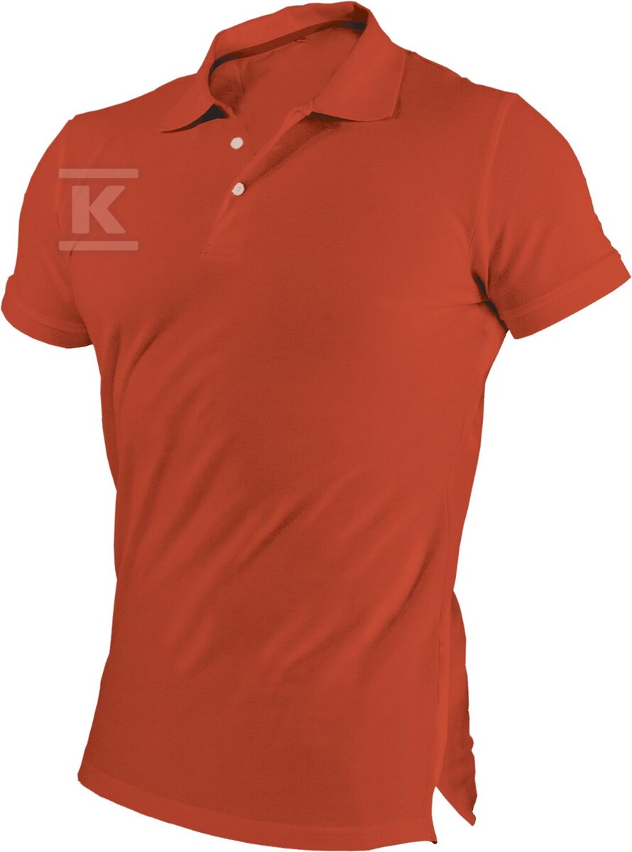 Koszulka polo męska GARU czerwony L - S-44663