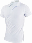 Koszulka polo męska GARU biały 3XL STALCO S-44672