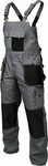 Spodnie ogrodniczki BASIC LINE szary L STALCO S-47868