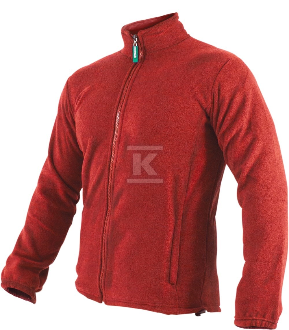 Bluza polarowa męska BARRY czerwony 2XL - S-51069