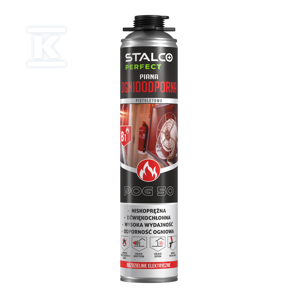 Espuma corta-fogo B1 com aplicador de - S-64650