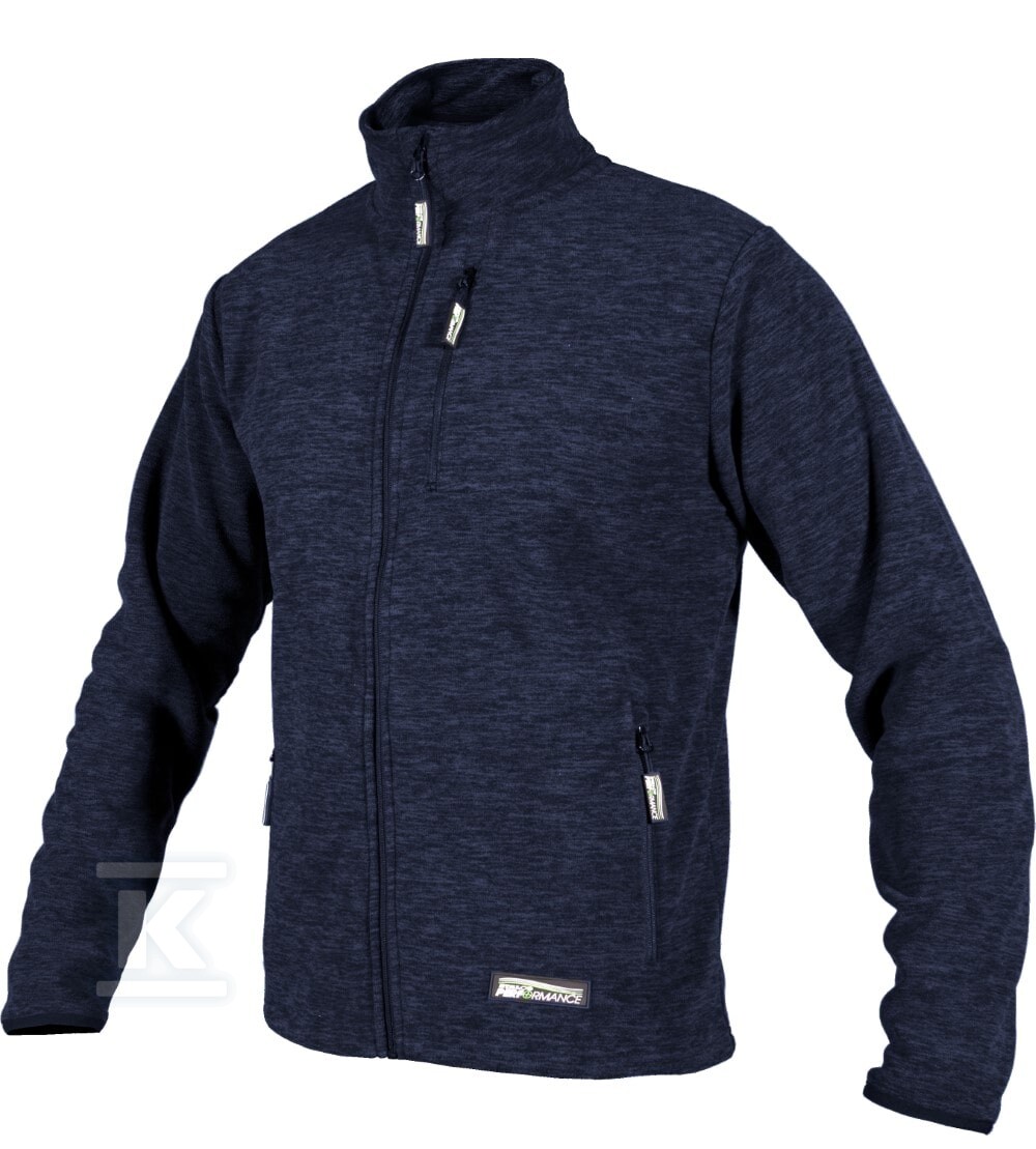 Bluza polarowa męska NAVAS M granatowy - S-78335