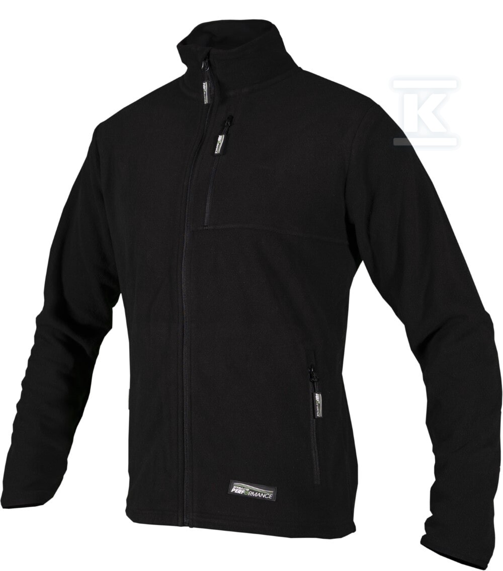 Bluza polarowa męska NAVAS M czarny XL - S-78347