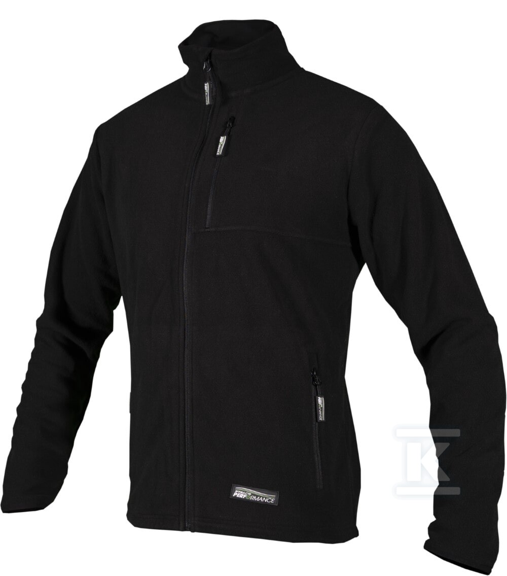 Bluza polarowa męska NAVAS M czarny 2XL - S-78348