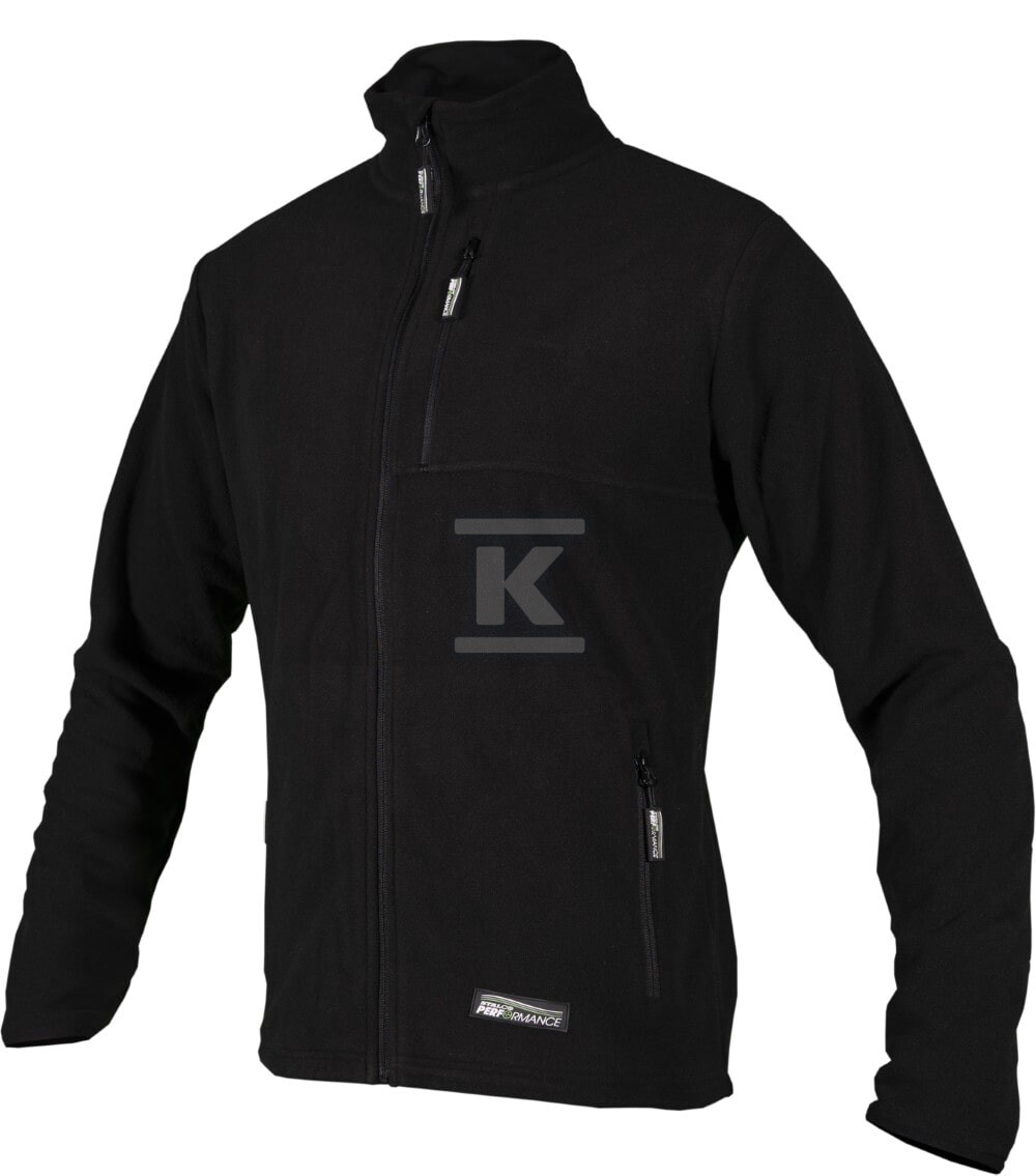Bluza polarowa męska NAVAS M czarny 4XL - S-78350