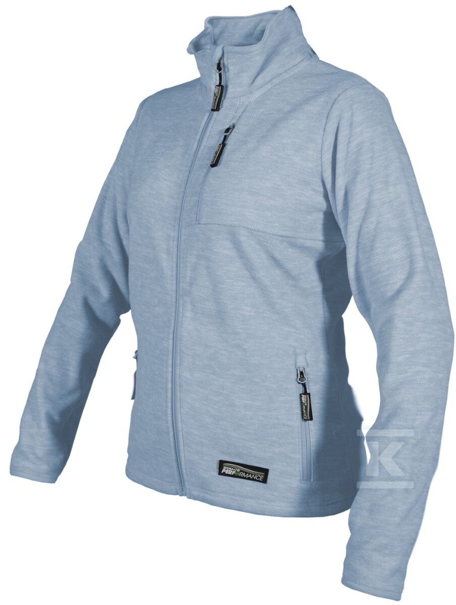 Bluza polarowa damska NAVAS W błękitny - S-78358