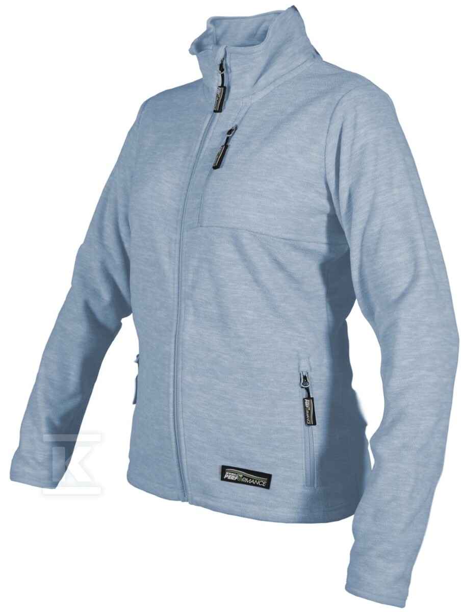 Bluza polarowa damska NAVAS W błękitny - S-78362