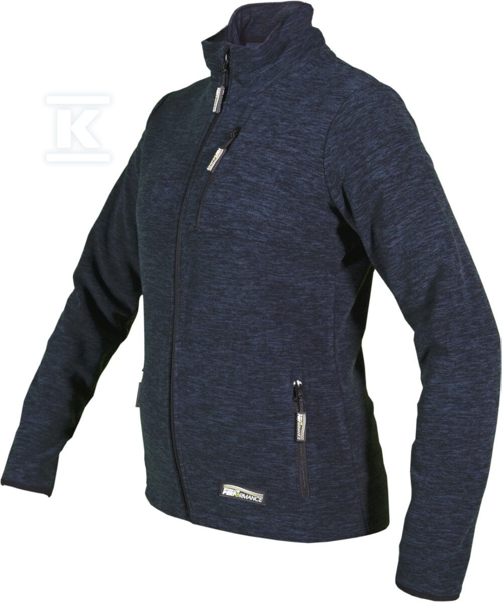 Bluza polarowa damska NAVAS W granatowy - S-78373
