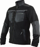 Bluza polarowa męska OXFORD czarny S STALCO PERFECT S-78879