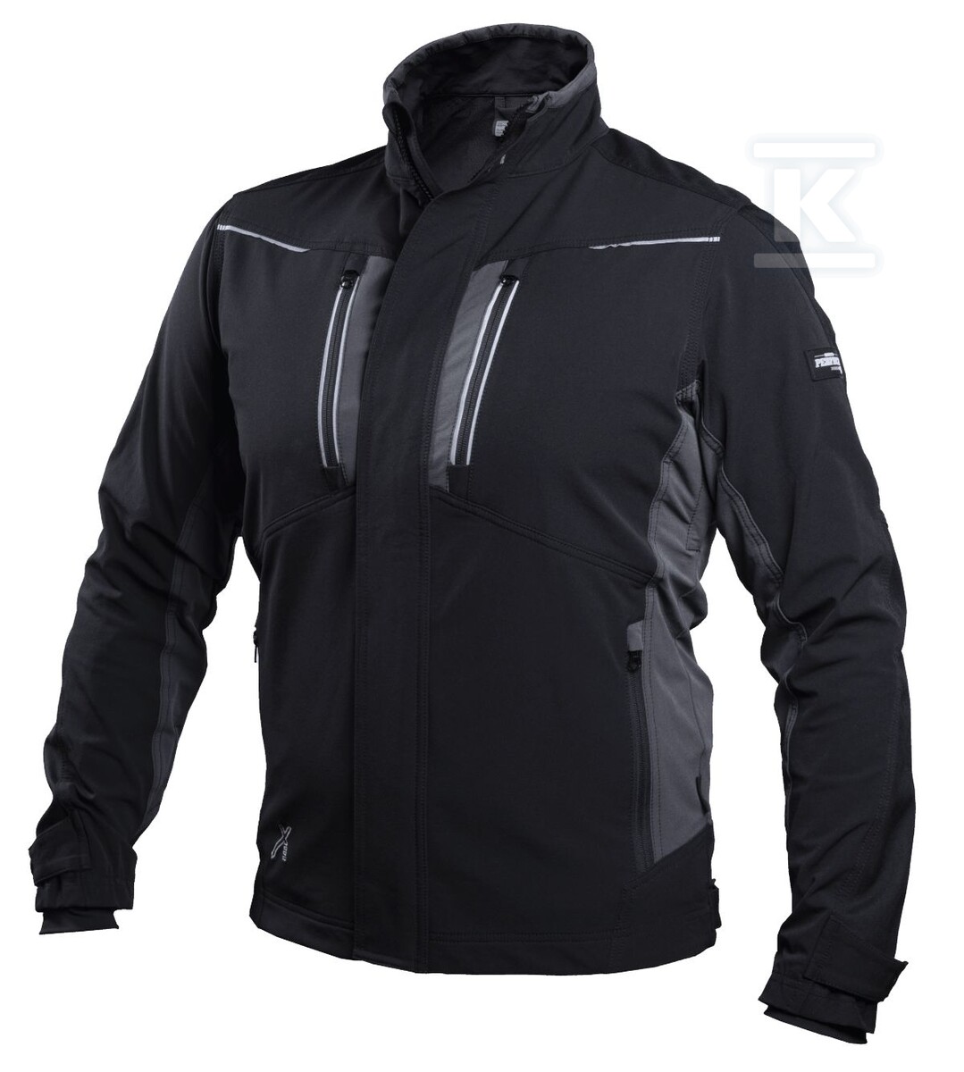Bluza robocza STRETCH LINE czarny 3XL - S-79258