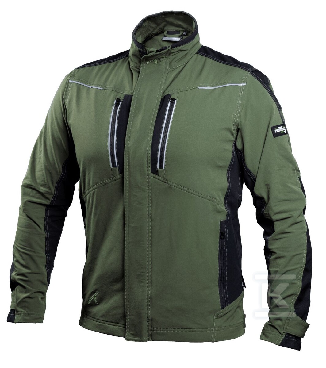 Bluza robocza STRETCH LINE oliwkowy L - S-79285