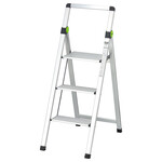 Drabina składana MINI SLIM 3-stopnie z uchwytem STALCO PERFECT S020140503