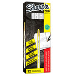 В блістері 1 шт. Маркер Sharpie China, білий, водостійкий для пористих поверхонь