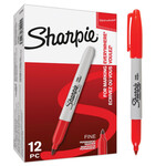 Перманентний маркер Sharpie Fine червоний 1,0 мм