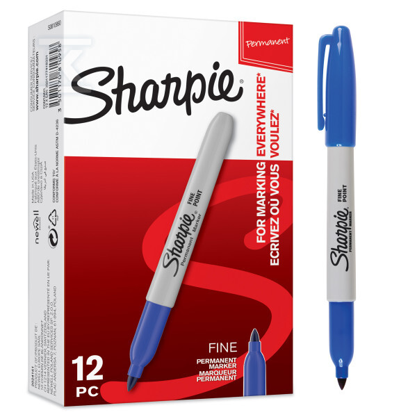 Перманентний маркер Sharpie Fine blue - S0810950