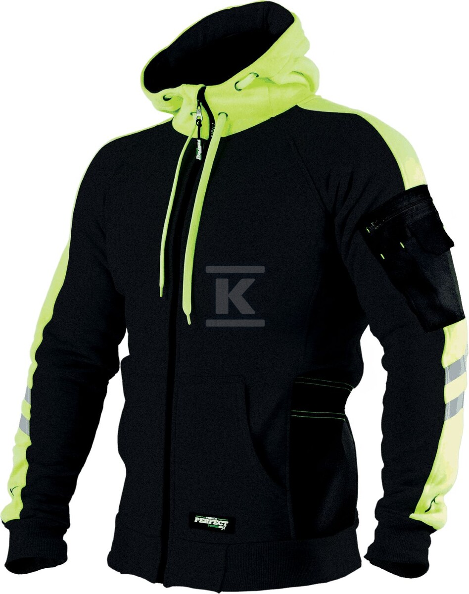 Bluza męska MECHANICK czarna 3XL STALCO - S090479165