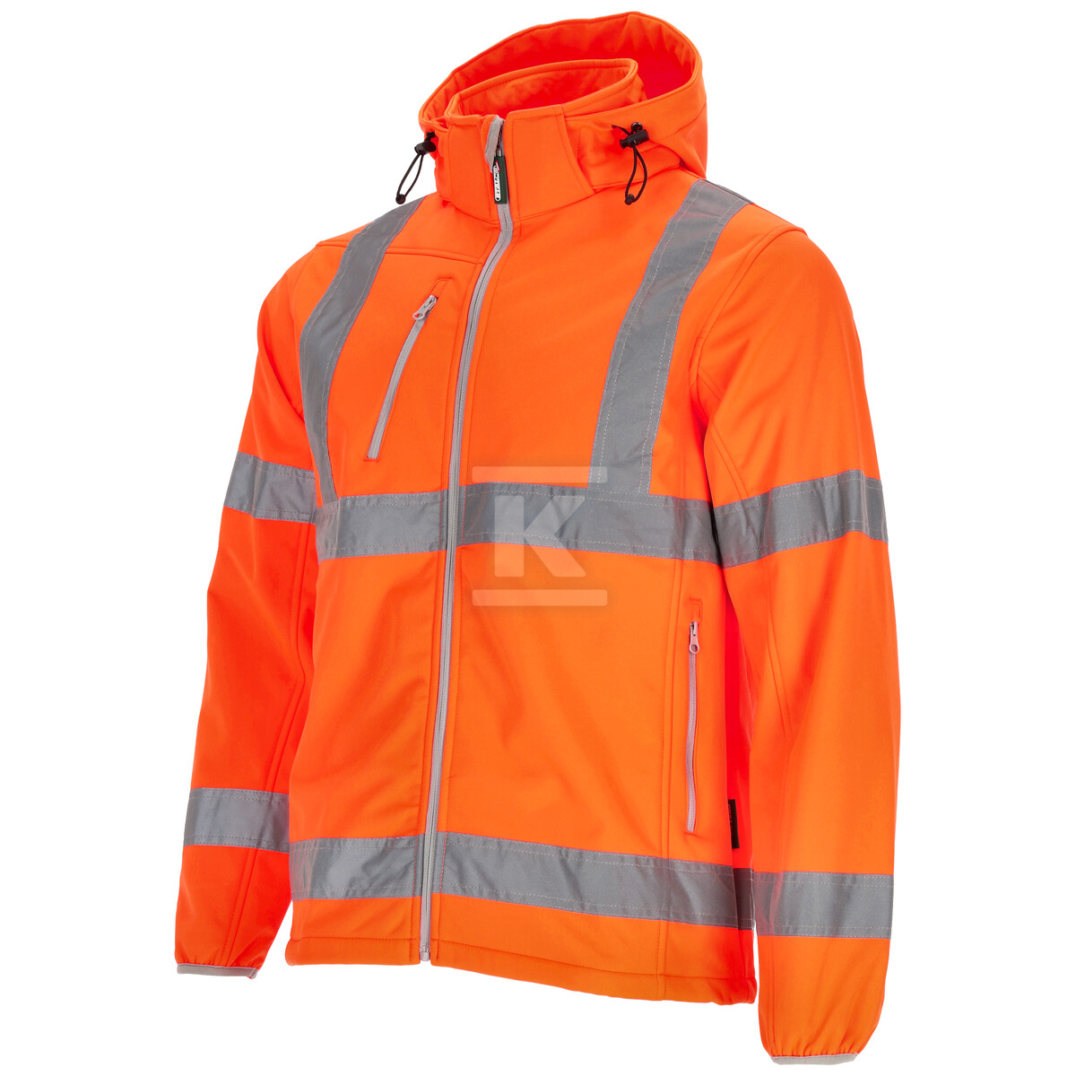 Kurtka softshell ostrzegawcza męska - S090744043