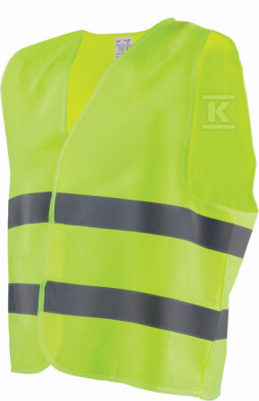 Kamizelka ostrzegawcza SHINE żółty L - S091042080