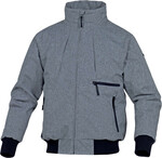 Вітрівка з поліестеру з поліуретановим покриттям сірий XXL