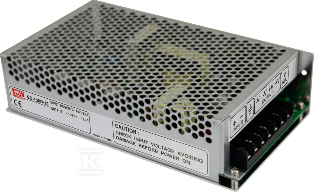 Przetwornica DC/DC SD 12V/150W/12,5A - SD-150D-12