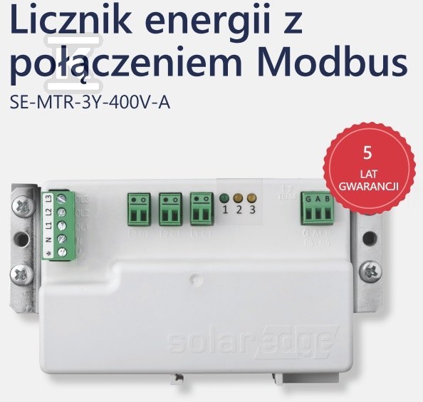 Лічильник енергії SolarEdge 1PH/3PH - SE-MTR-3Y-400V-A