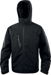 Куртка з поліестеру (94%) та еластану (6%), водонепроникна та дихаюча, 2 шари ламінування, чорна.