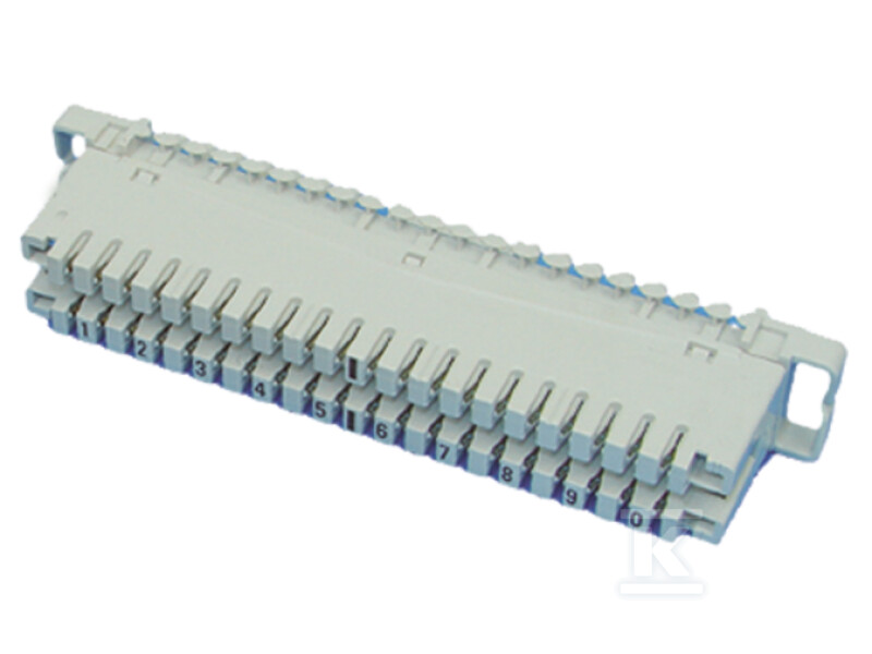 Телефонний клемник нерозбірний 10 пар - TEL002