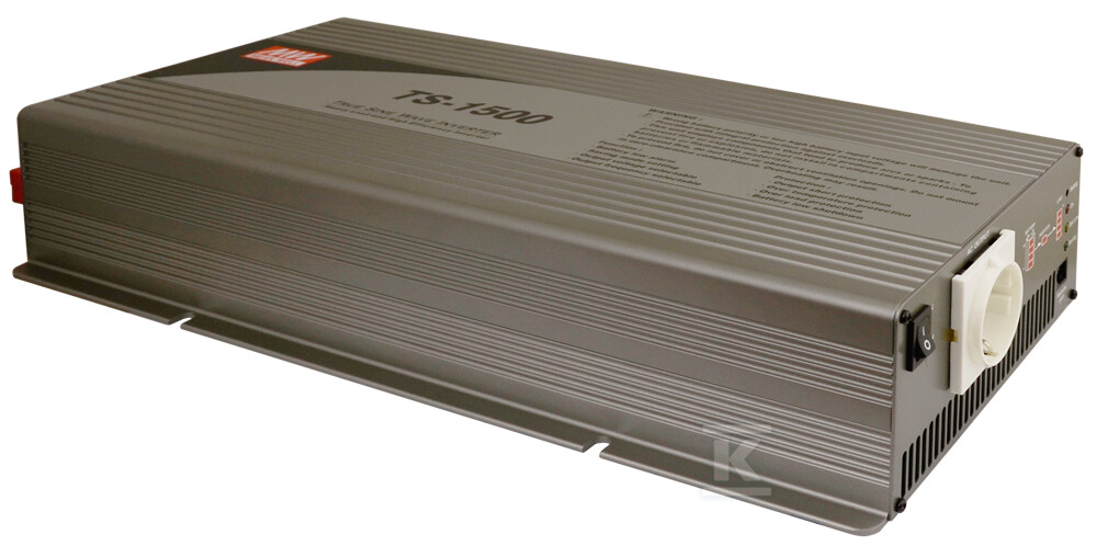 Inwerter DC/AC TS 12VDC/230VAC/1500W - TS-1500-212B
