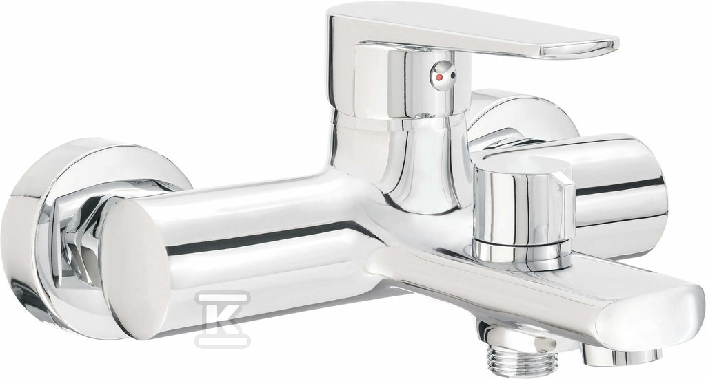 Tubo bathtub faucet, chrome - BUT_010M