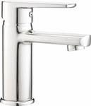 Tubo washbasin tap, chrome