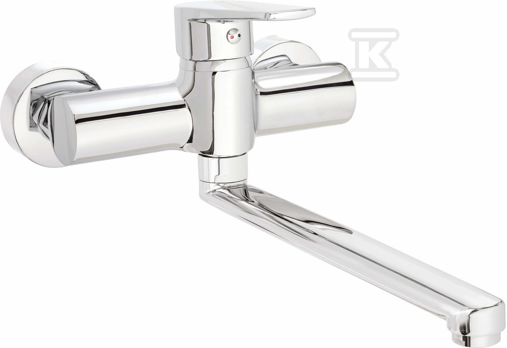 Tubo wall-mounted kitchen faucet, - BUT_080M