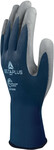 Рукавиці трикотажні з поліестеру з переробки 59%, ДОЛОНЯ покрита поліуретаном, в'язка 13 блакитна 9