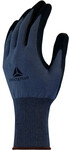 Rękawice dziane powlekane - nylon, hdpe, spandex - POWŁOKA: nitryl przyczepny teksturowany - ŚCIEG: 21 szary 09