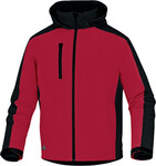Bluza z poliestru (96%) i elastanu (4%), 2 warstwy laminowane, podszewka z tafty Czerwono-Czarny 3XL