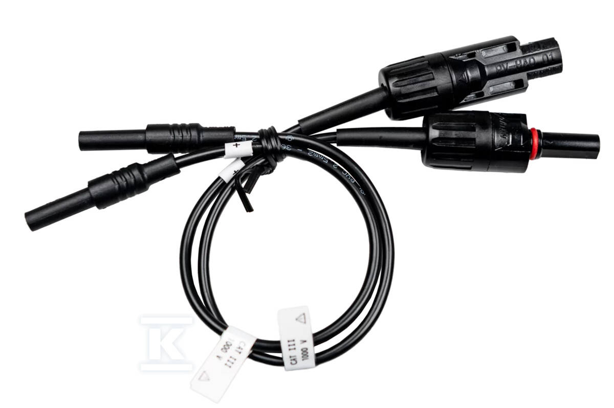 Adapter MC4-gniazda bananowe (komplet) - WAADAMC4