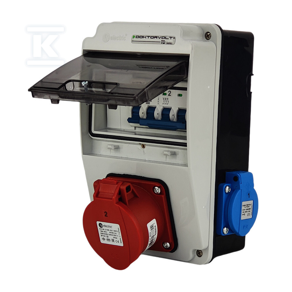 Quadro de distribuição de obra XS-S 16A - DV-2144-F
